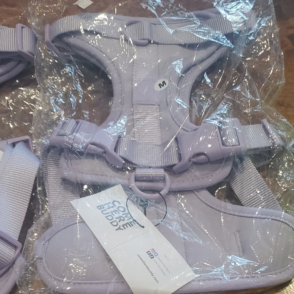 Lavender Pet Harness with Adjustable Straps